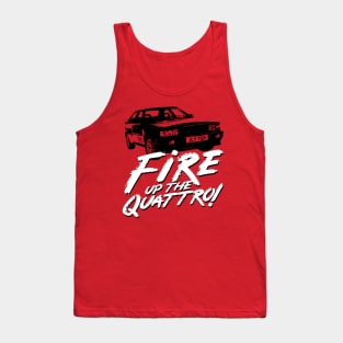 Gene Hunt - Fire up the Quattro Tank Top